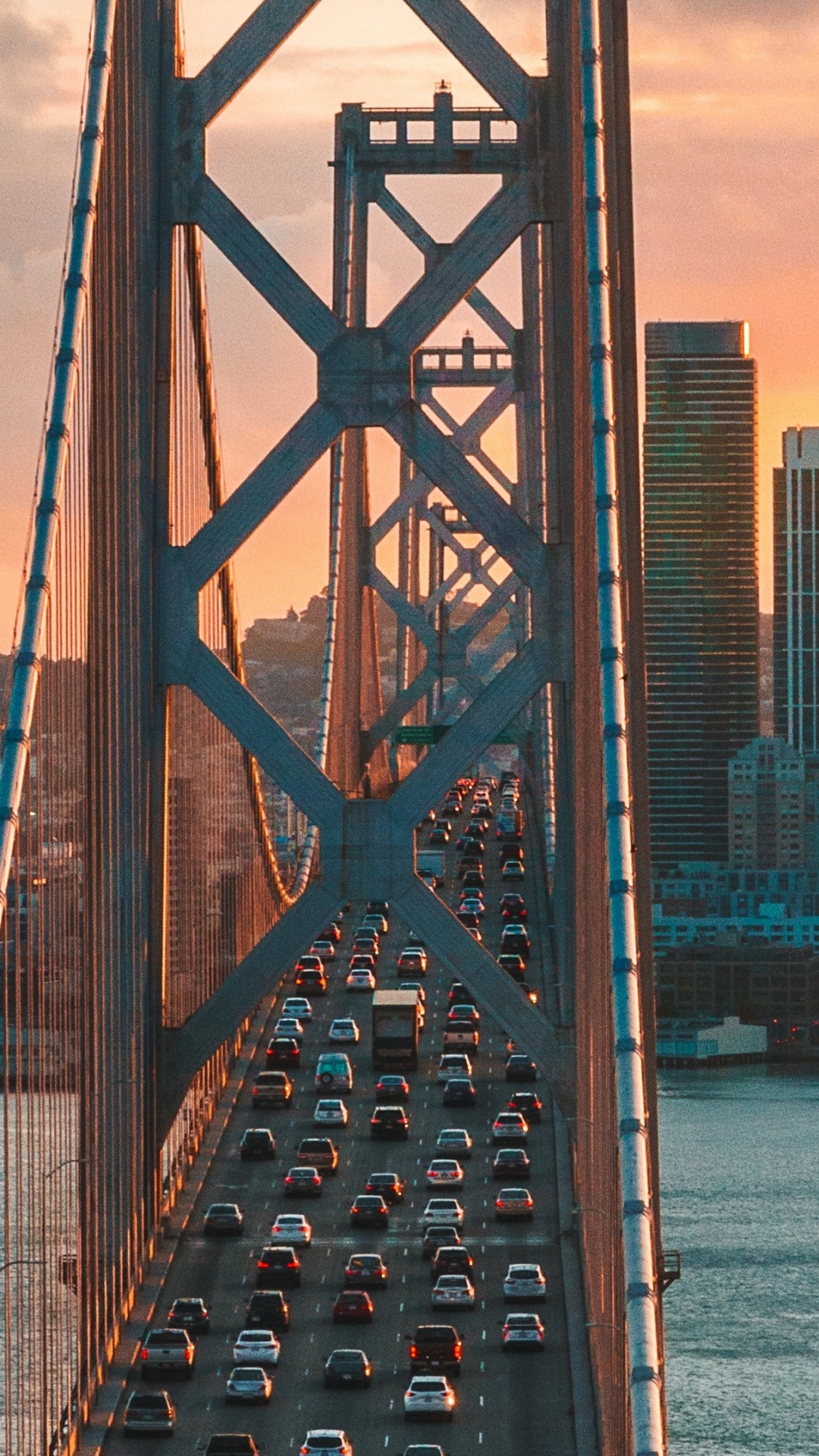 Bridge Over Body of Water During Daytime. Wallpaper in 1080x1920 Resolution