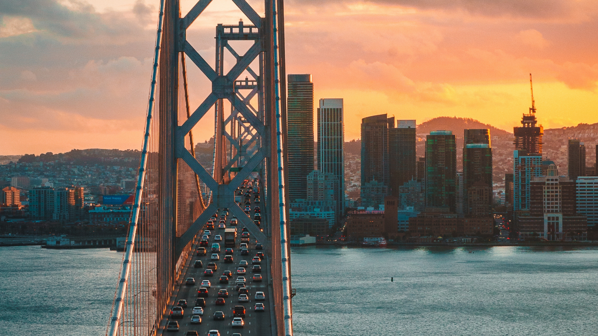 Bridge Over Body of Water During Daytime. Wallpaper in 1920x1080 Resolution