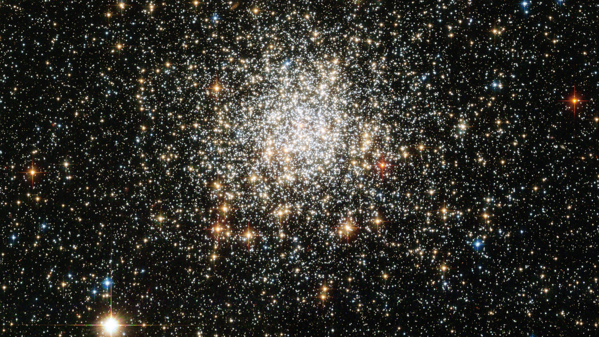 Blaue Und Weiße Sterne am Himmel. Wallpaper in 1920x1080 Resolution