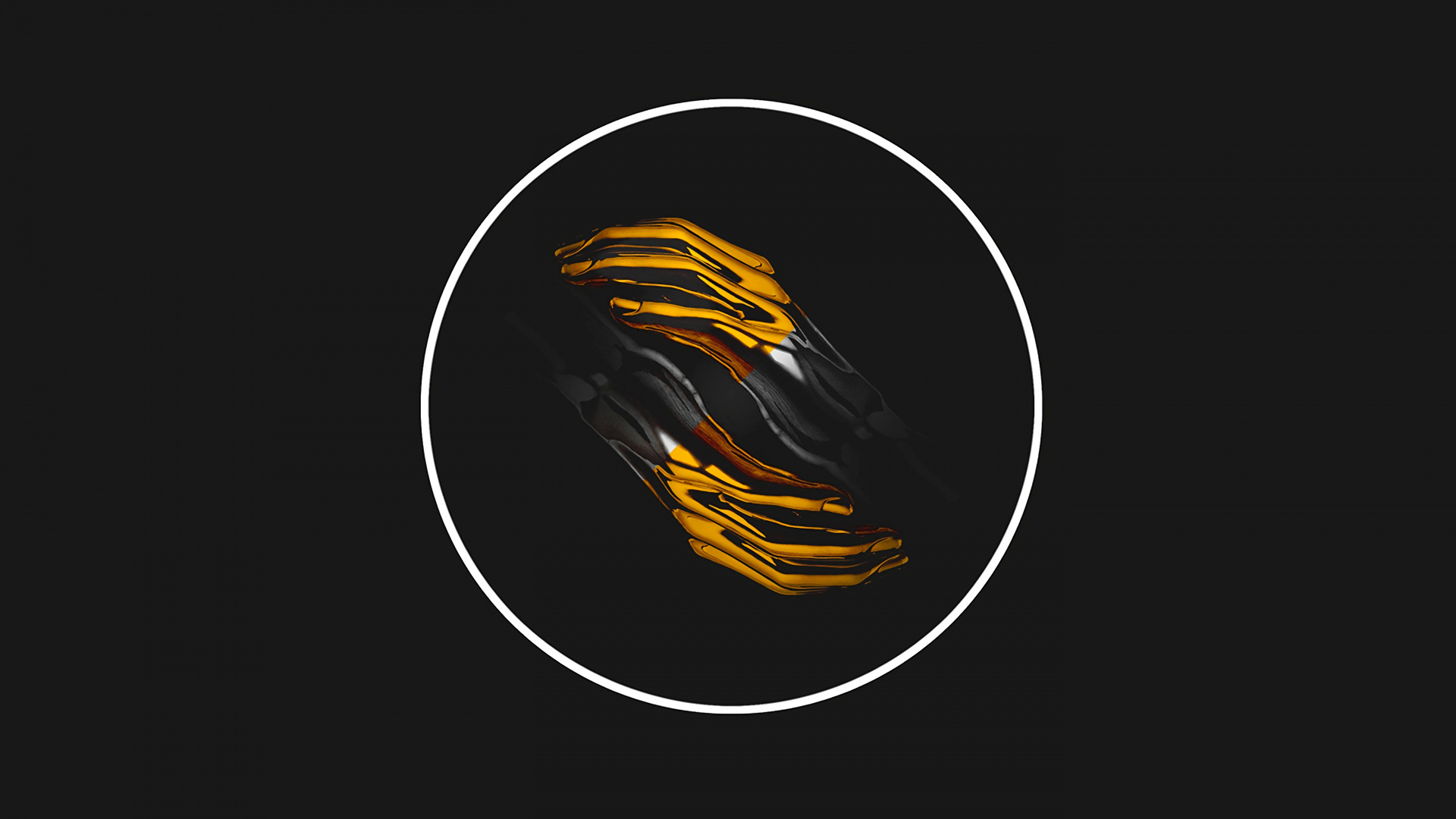 Logotipo de Pájaro Negro y Amarillo. Wallpaper in 1920x1080 Resolution