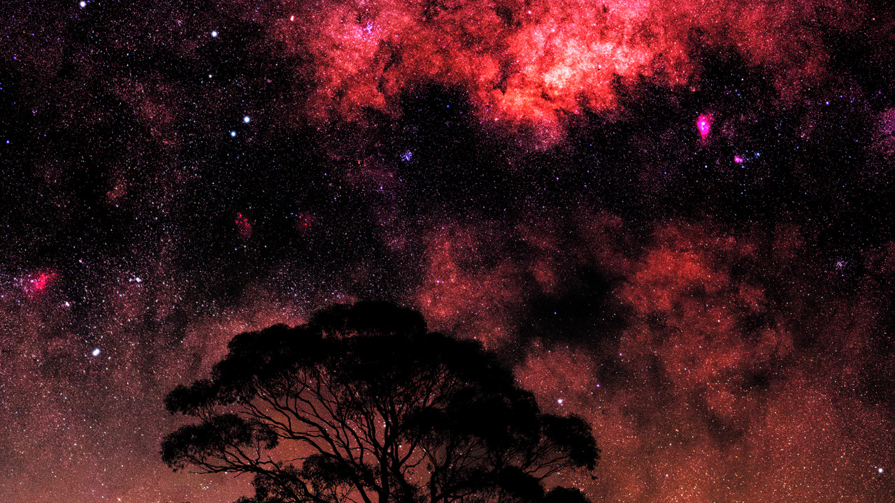 Vía Láctea, Galaxia, Ambiente, Paisaje Natural, Naturaleza. Wallpaper in 1280x720 Resolution