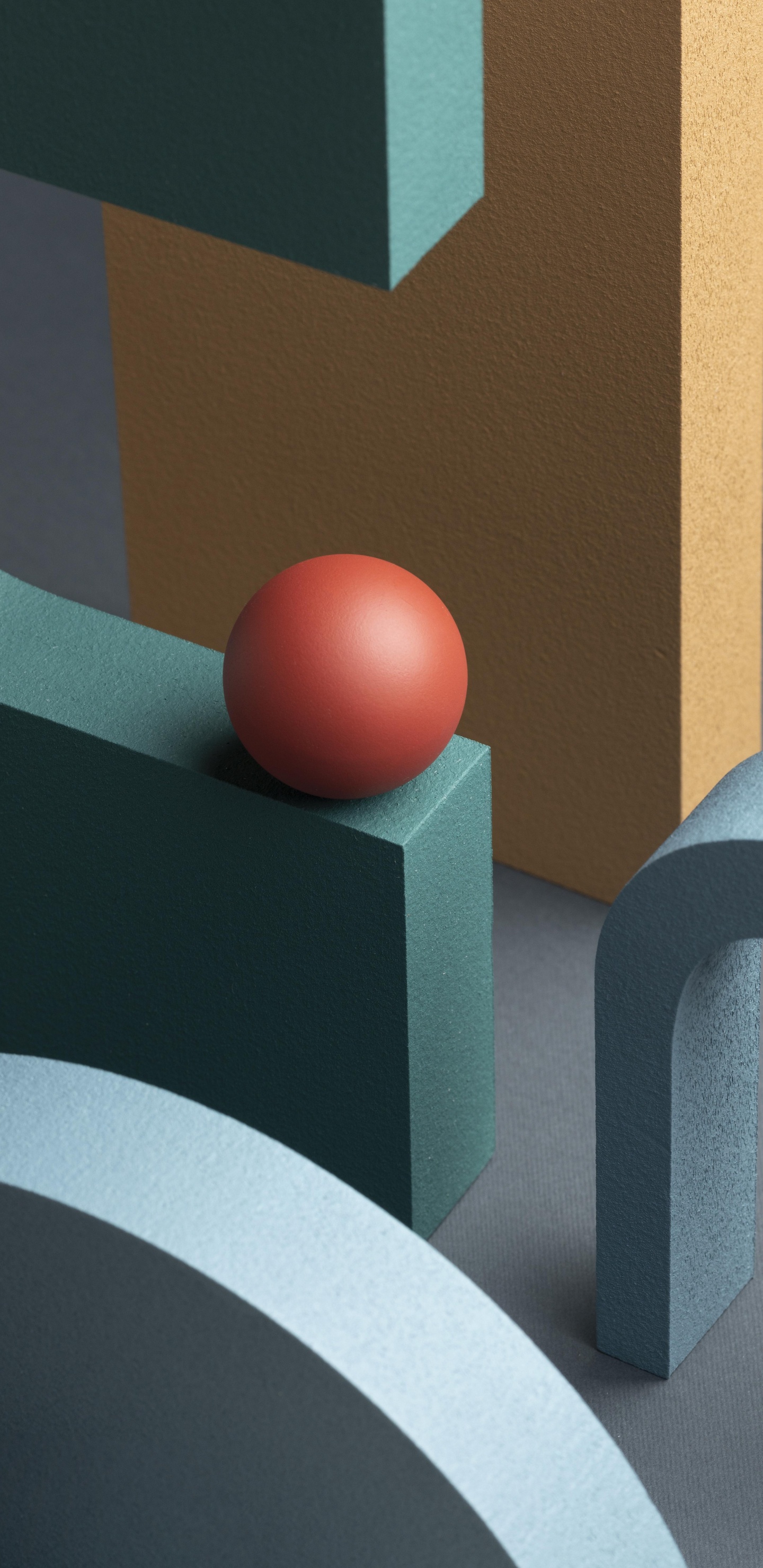 抽象艺术, 3d渲染, 艺术, 视觉艺术, 矩形 壁纸 1440x2960 允许