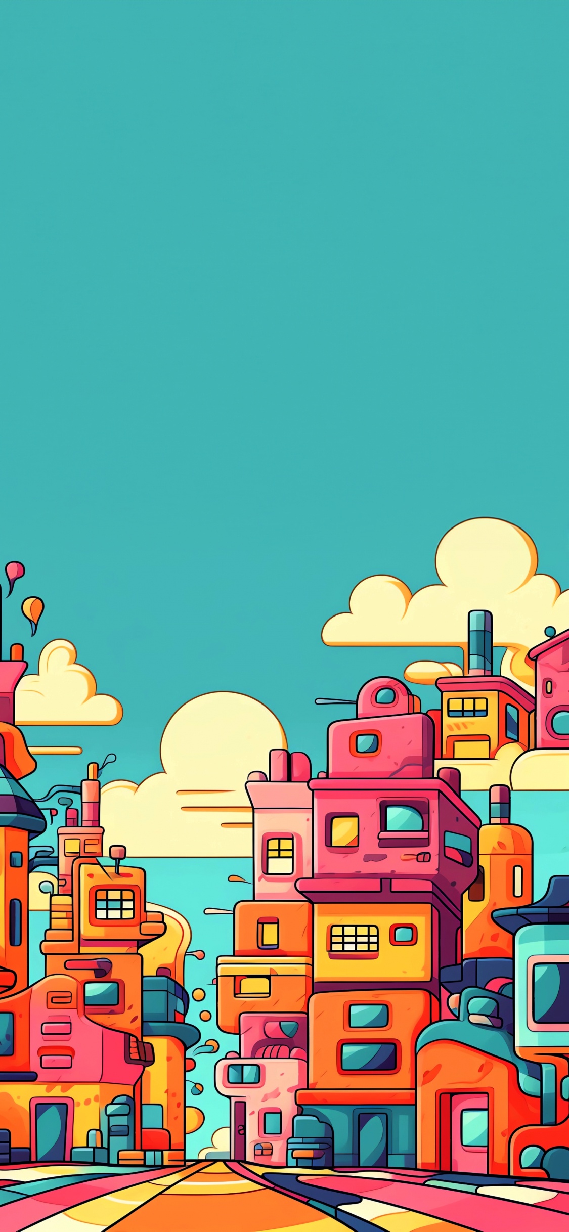 Ios, Cosas 3, Manzana, Android, Arte. Wallpaper in 1125x2436 Resolution