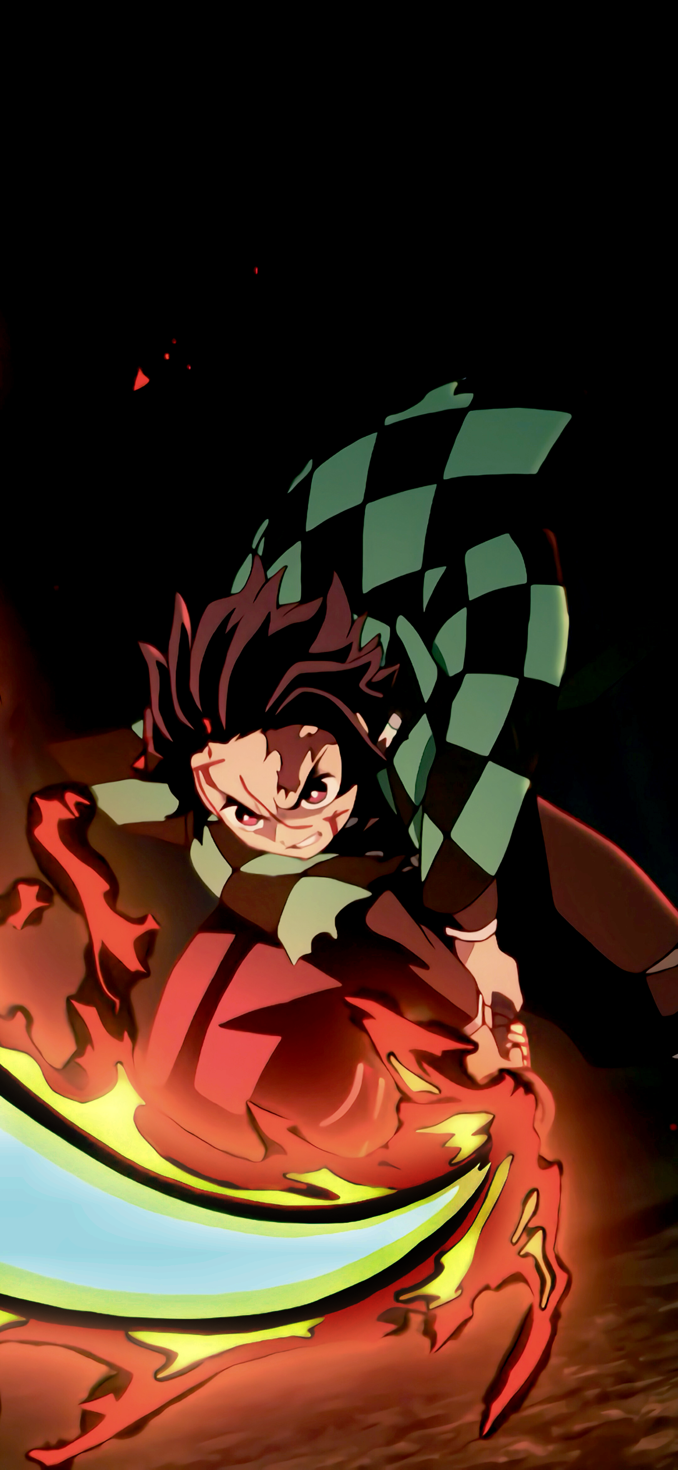 Wallpaper Kamado Tanjiro Tanjiro Kamado Nezuko Kamado Demon Slayer Kimetsu No Yaiba Anime Background Download Free Image
