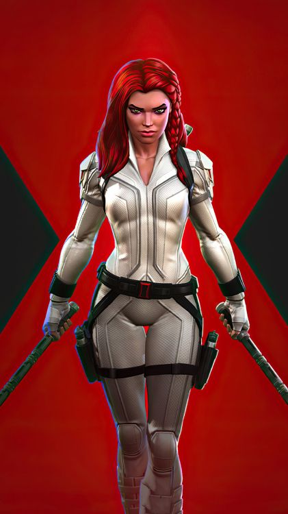 Marvel Contest of Champions, Black Widow, Kraven The Hunter, Natasha Romanoff, Gamora. Wallpaper in 2160x3840 Resolution