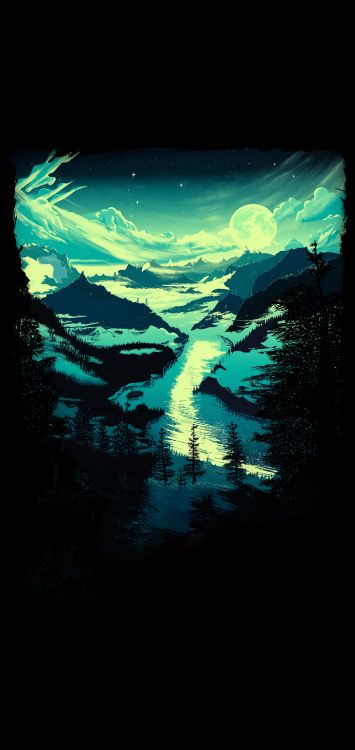 内, OLED, Ios, 苹果, 性质 壁纸 1440x3040 允许