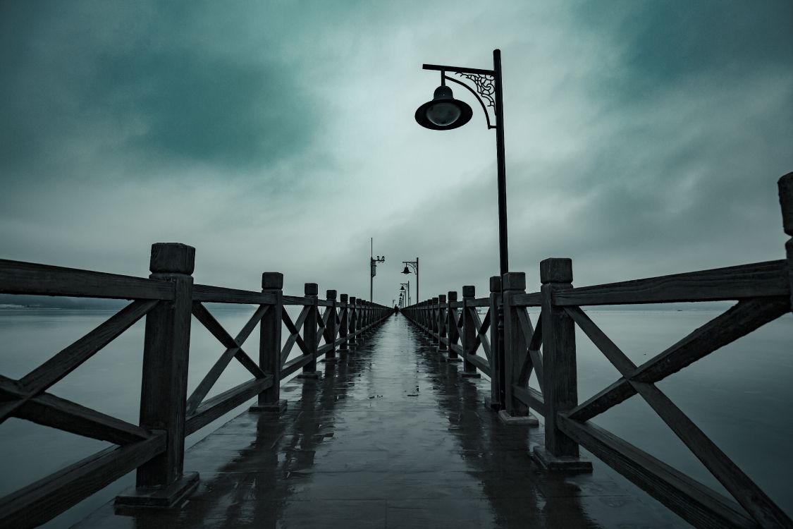 cloud, water, street light, lighting, light fixture