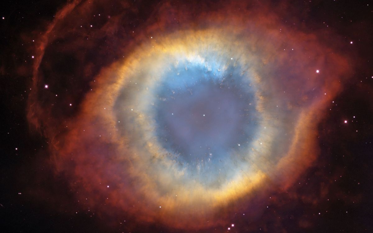 Blaue Und Braune Galaxieillustration. Wallpaper in 2560x1600 Resolution