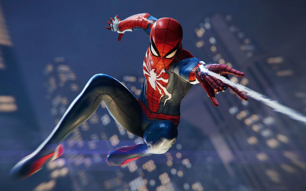 Spider-man, Insomniac Games, Superhero, Figurine, Playstation 4. Wallpaper in 3840x2400 Resolution