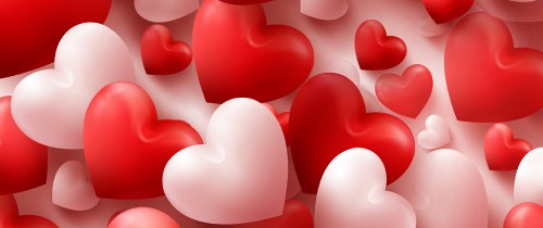 Image valentines day, heart, red, love, sweethearts