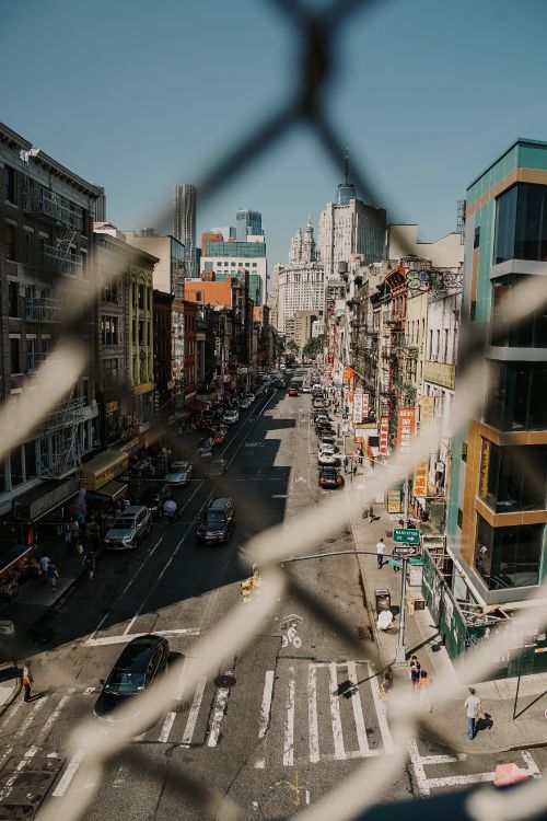 urban area, building, daytime, cars, infrastructure