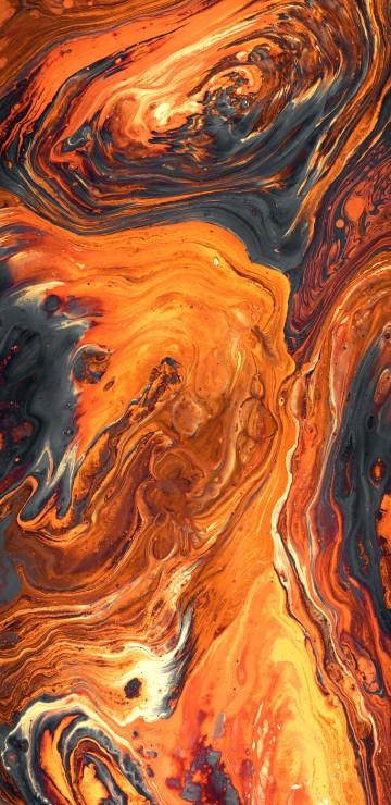 Image brown and black abstract painting