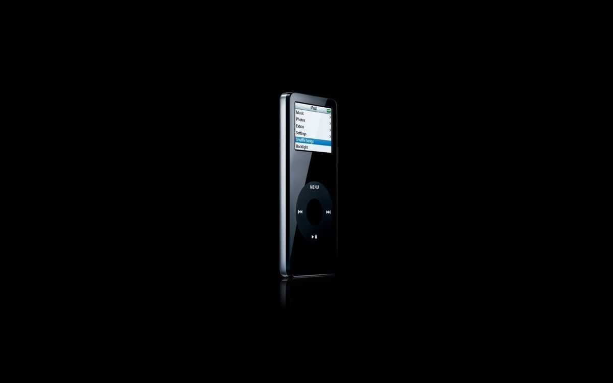 Schwarzer Ipod Nano 4. Generation. Wallpaper in 1920x1200 Resolution