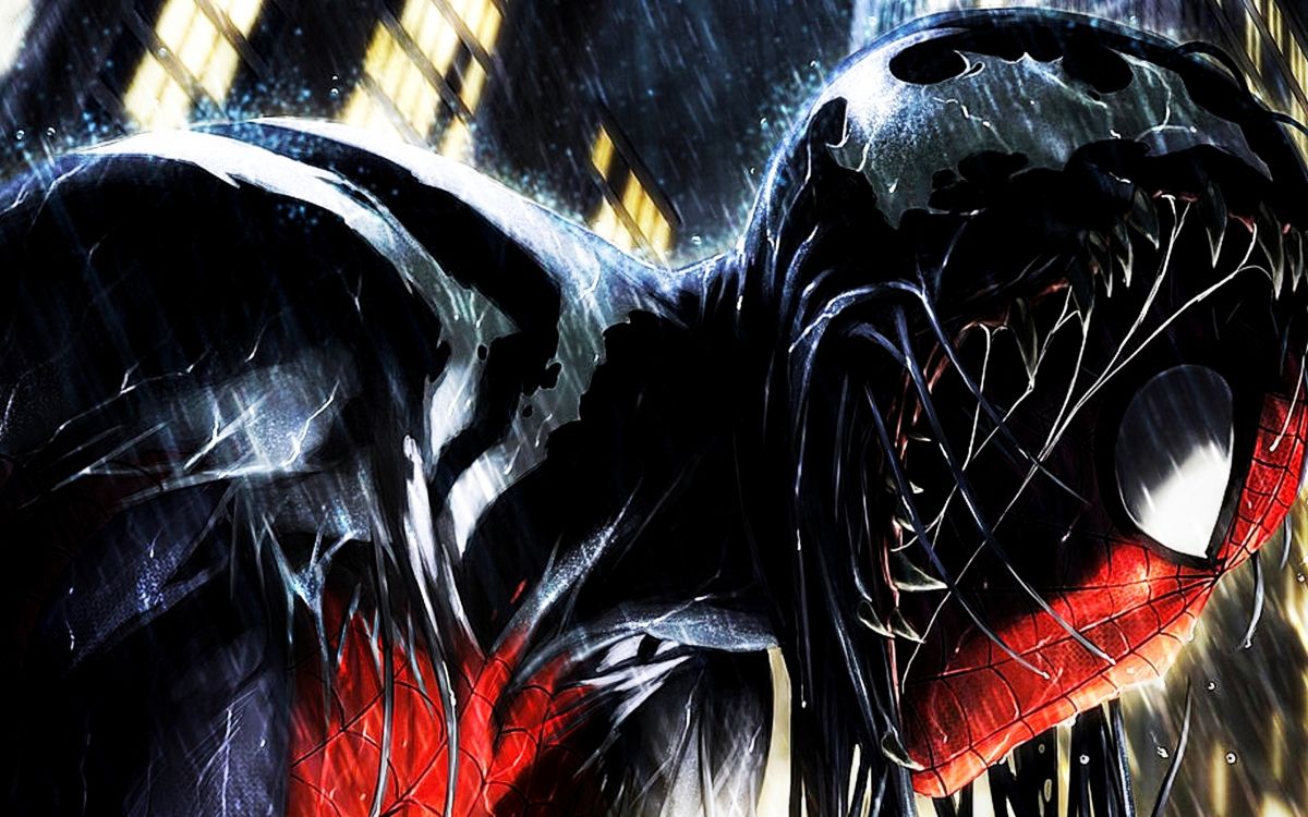 Peinture Abstraite Noire et Orange. Wallpaper in 2880x1800 Resolution