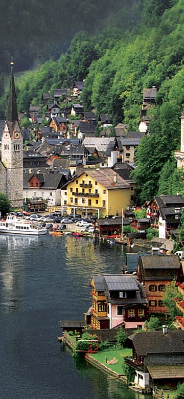 Image houses near body of water during daytime
