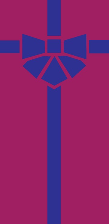 Image pink and white star illustration