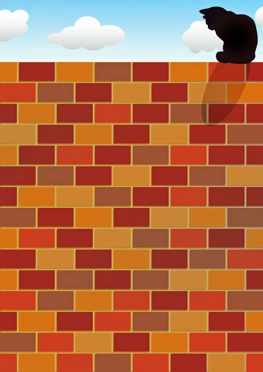 Pared de Ladrillo Blanco y Marrón. Wallpaper in 2714x3840 Resolution