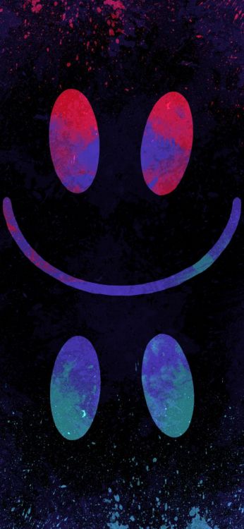 圆圈, 这个星球, 紫色的, 紫罗兰色, 艺术 壁纸 1080x2340 允许