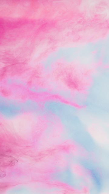 Image pink and blue abstract painting