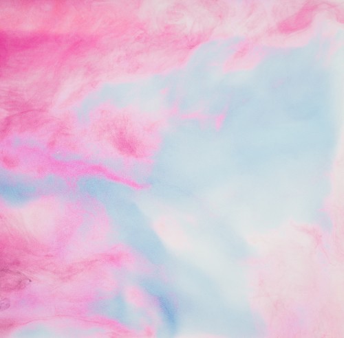 Image pink and blue abstract painting