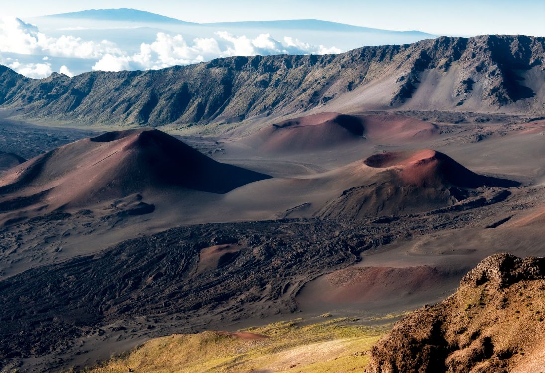 Haleakal, 多山的地貌, 高地, 荒野, 公园 壁纸 3823x2616 允许