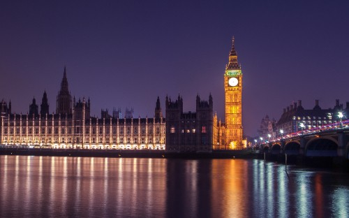 Image big ben london during night time