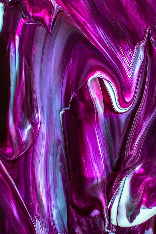 Image purple and white abstract painting