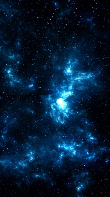 Image blue and white sky with stars