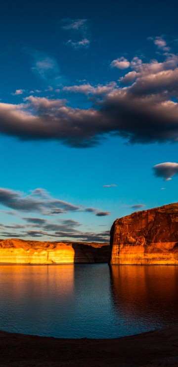 Image nature, cloud, water, blue, reflection