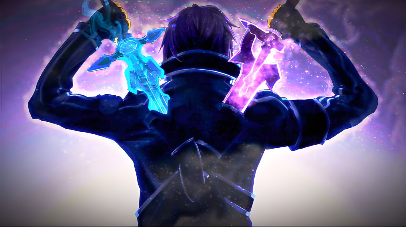 Kirito-Fonds Von Cran, Kirito, Asuna, Visual Arts, Kunst. Wallpaper in 2912x1632 Resolution