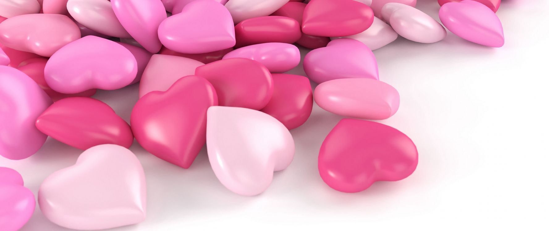 心脏, 粉红色, 情侣, 品红色 壁纸 2560x1080 允许