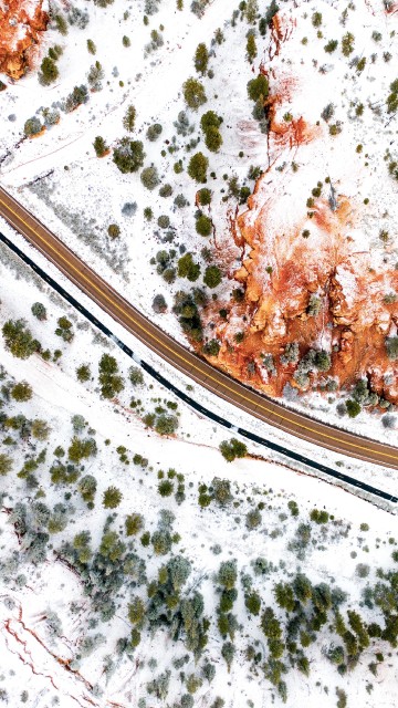 Image snow, slope, landscape, plant, urban design