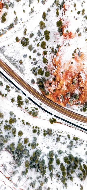 Image snow, slope, landscape, plant, urban design