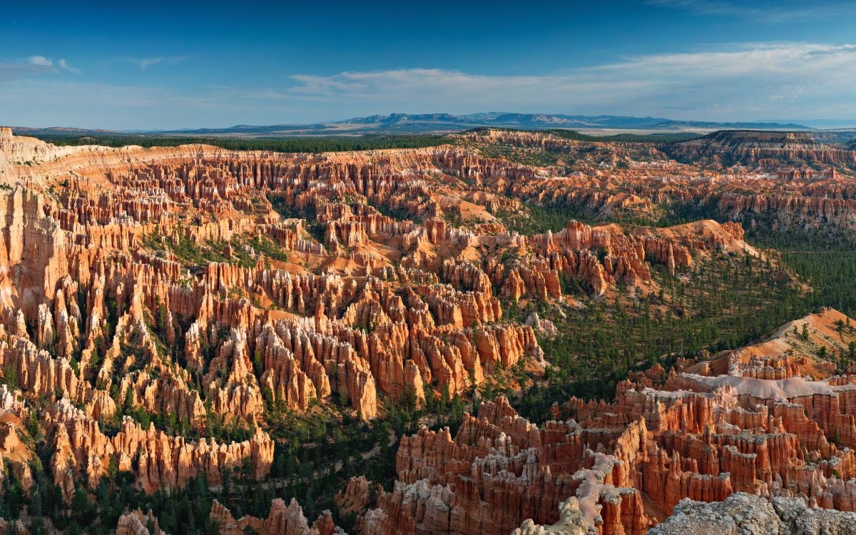 Parc National de Bryce Canyon, Bryce Point, Route de Bryce Point, Bryce Canyon City, Grand Canyon. Wallpaper in 6400x4000 Resolution