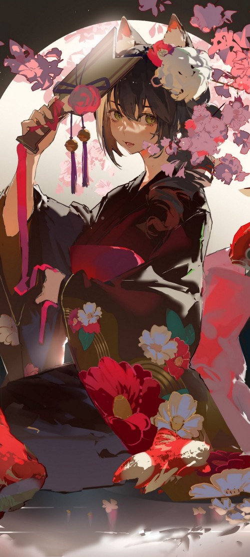 Image floral design, jujutsu kaisen, satoru gojo, fiction, flower