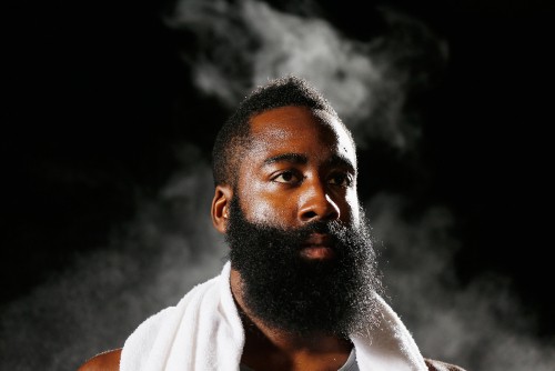 Image james harden, houston rockets, nba, basketball, hair