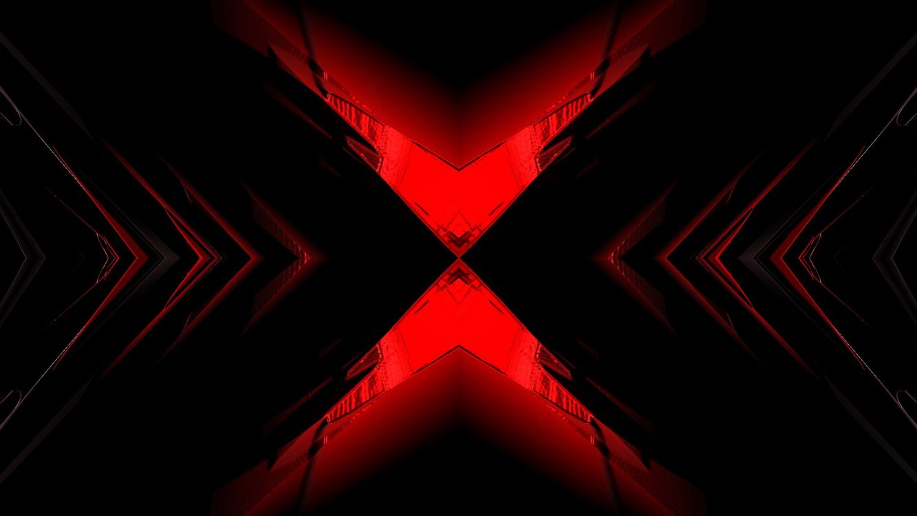 Schwarz, Dreieck, Magenta, Symmetrie, Farbtöne Und Schattierungen. Wallpaper in 2048x1152 Resolution