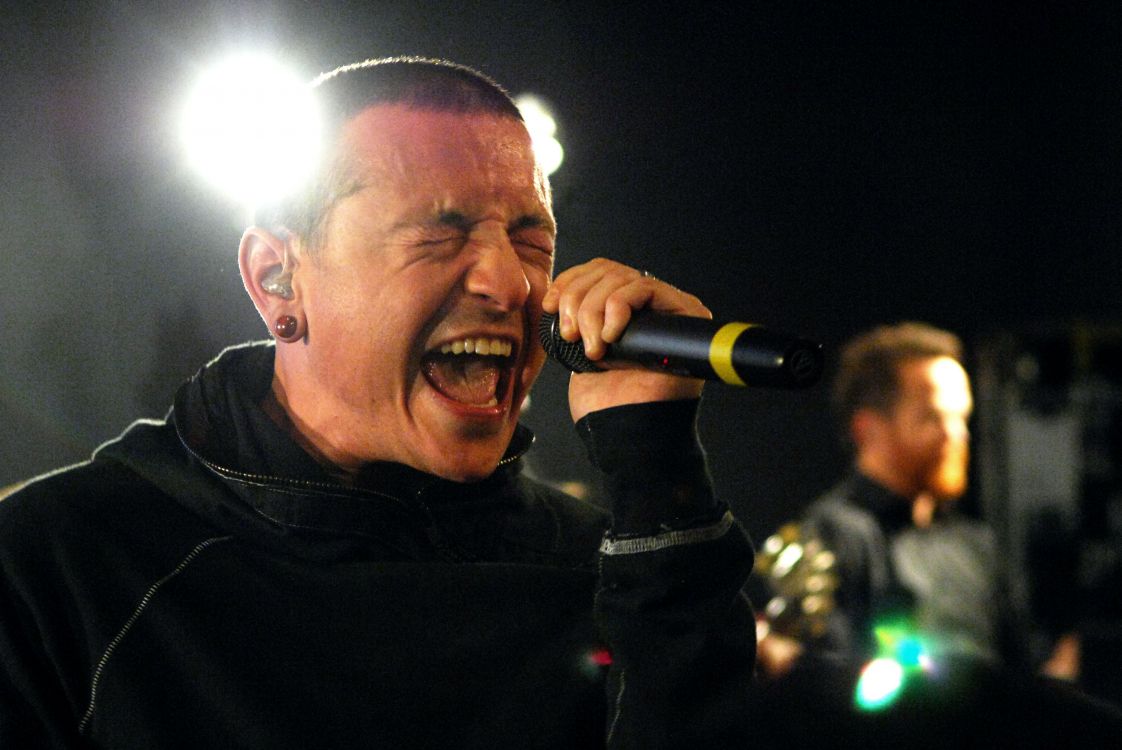 Chester Bennington, Linkin Park, Music, Performance, Singing. Wallpaper in 3000x2004 Resolution