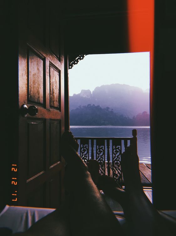 反射, 数学, 和阴影的色彩, 山脉, 湖区 壁纸 2448x3264 允许