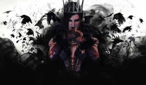 Image snow white and the huntsman, darkness, goth subculture, queen, Yors World