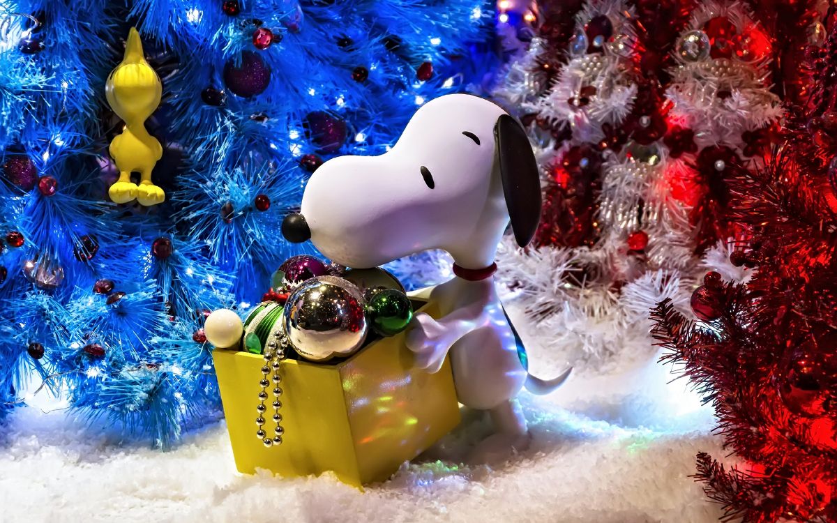 Snoopy, Charlie Brown, Weihnachten, Neujahr, Christmas Ornament. Wallpaper in 3840x2400 Resolution