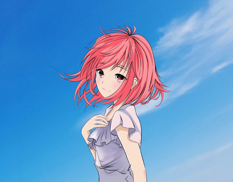 Short Pink Hair Anime Character Transparent PNG - 1200x630 - Free Download  on NicePNG