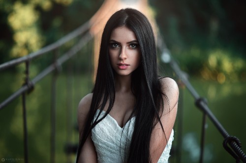 Image model, beauty, hairstyle, long hair, video