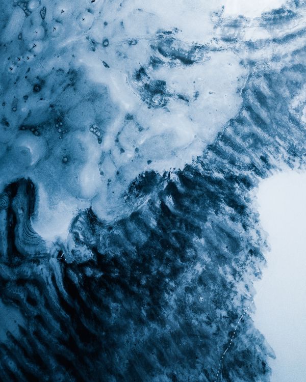 Gletscher, Blau, Wasser, Cloud, Einfrieren. Wallpaper in 2992x3740 Resolution