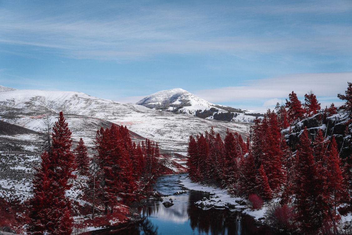 Naturaleza, Las Formaciones Montañosas, Paisaje Natural, Nieve, Congelación. Wallpaper in 6000x4000 Resolution