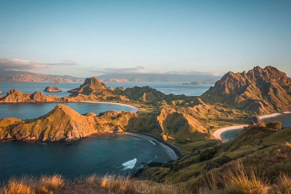 Parque Nacional de Komodo, Komodo, Isla Padar, Detalle, Dragon de Komodo. Wallpaper in 5399x3599 Resolution