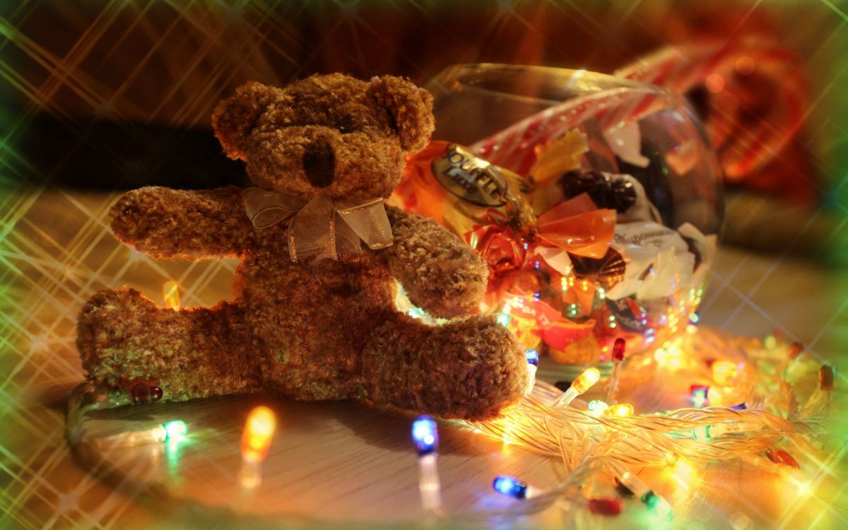 Nounours, Nouvelle Année, Le Jour De Noël. Wallpaper in 2560x1600 Resolution