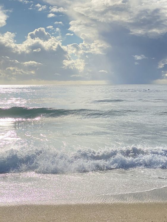 Meer, Cloud, Wasser, Flüssigkeit, Strand. 