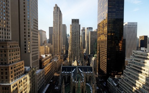 Image high rise buildings during daytime