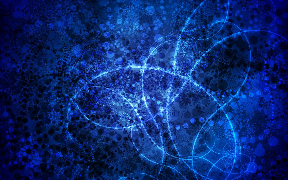 Pintura Abstracta Azul y Blanca. Wallpaper in 2560x1600 Resolution